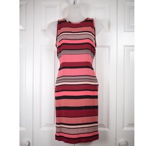 NWT Ann Taylor Loft Striped Dress Size S Petite